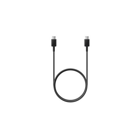 Samsung Câble USB-C vers USB-C EP-DX310JBE – 3A, 1,8 m, noir