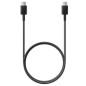 Samsung Câble USB-C vers USB-C EP-DX310JBE – 3A, 1,8 m, noir