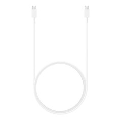 Samsung Câble USB-C vers USB-C EP-DX310JWE – 3A, 1,8 m, blanc