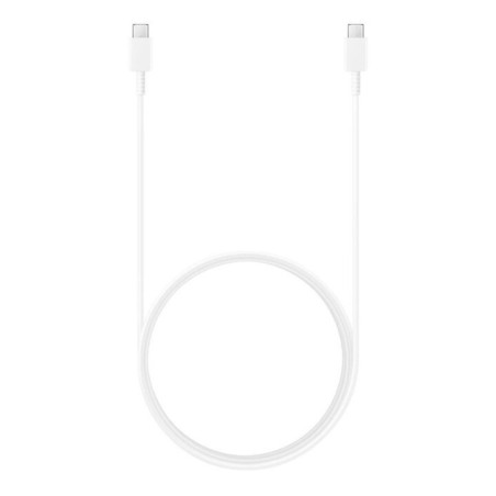 Samsung Câble USB-C vers USB-C EP-DX310JWE – 3A, 1,8 m, blanc