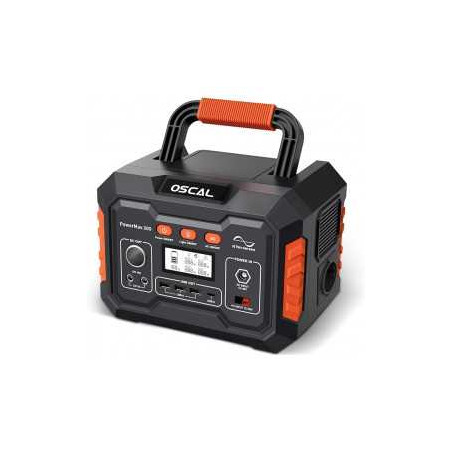 Station d'alimentation portable Oscal PowerMax300 - 300W - Noir Réf. A1