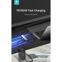 Hub USB-C Devia 5-en-1 PD 3.0 | Smarty