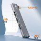 Hub USB-C 4-en-1 LinQ IT7945 – 3 x USB 2.0 + USB 3.0