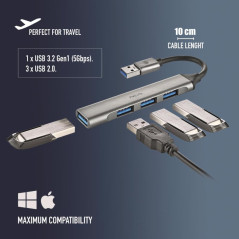 Hub USB NGS IHUB4MICRO 4 ports | Smarty
