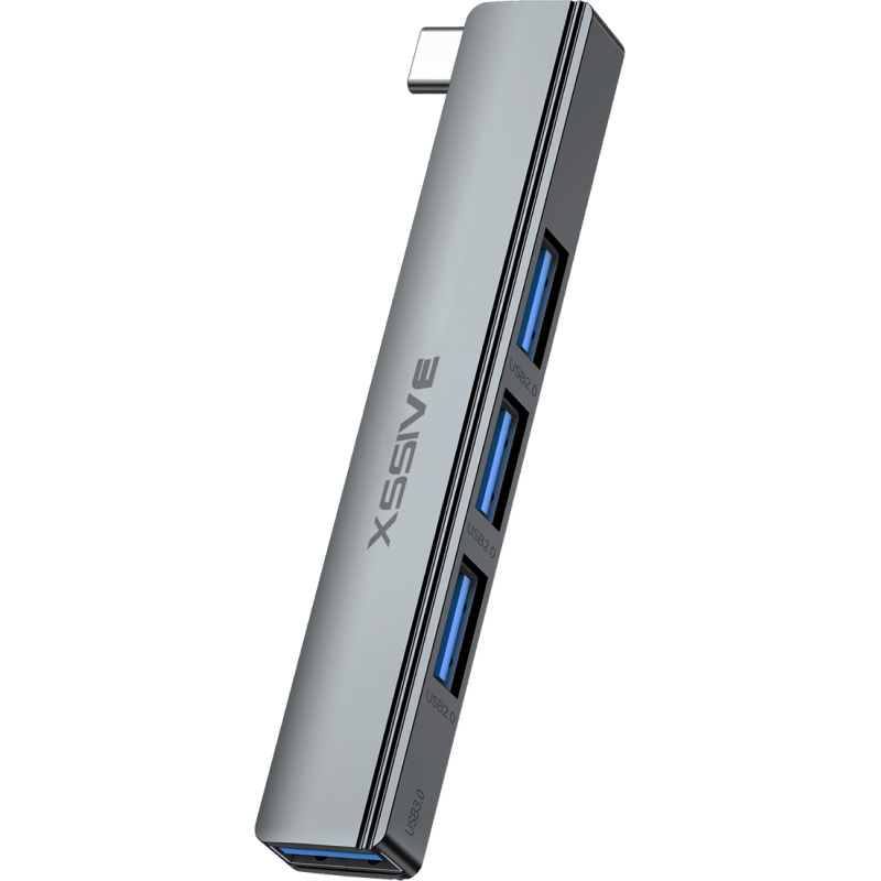Hub 4-en-1 XSSIVE XSS-HUB11C – USB/USB-C Hub 4-en-1 XSSIVE XSS-HUB11C – USB/USB-C
