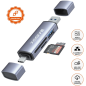 Lecteur de cartes XSSIVE XSS-OTG14 – USB-A/USB-C Lecteur de cartes XSSIVE XSS-OTG14 – USB-A/USB-C