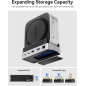 Dock and Stand ORICO MiniDock – 10 Ports for Mac Mini M4/M4 Pro