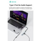 Hub USB-C 4-en-1 Devia Lite1 – USB 3.0, USB 2.0, 2x USB-C
