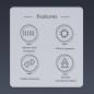 Adaptateur hub Orico AH-13 – Type-C vers USB 3.0
