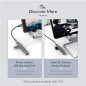 Adaptateur hub Orico AH-13 – Type-C vers USB 3.0