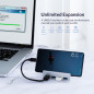 Adaptateur hub clip Orico MH4PU – 4 ports USB 3.0