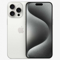 iPhone 15 Pro Max 256 Go Titane Blanc - Grade A (TVA Sur Mar