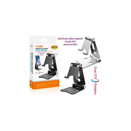 Support Téléphone Tablette moins de 14 inch Universel Pour Bureau LinQ