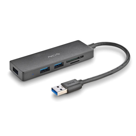 Hub USB 3.0 NGS IHUB Reader – 5 ports noir