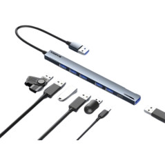 Hub USB 7-en-1 XSSIVE XSS-HUB15 | Smarty