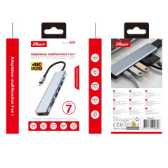 7-in-1 Type-C Adapter FASR AD1 | Smarty