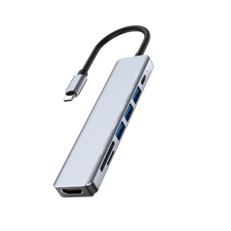 Adaptateur Type-C 7-en-1 FASR AD1 | Smarty
