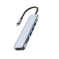 7-in-1 Type-C Adapter FASR AD1 – HDTV / SD / TF / USB-C / USB