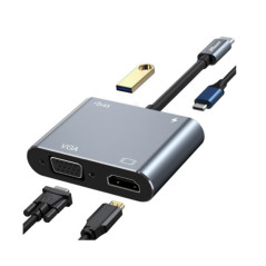 Adaptateur Type-C 4-en-1 FASR AD2 | Smarty