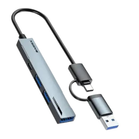 5-in-1 Hub Adapter XSSIVE XSS-HUB13 – USB-C + USB-A