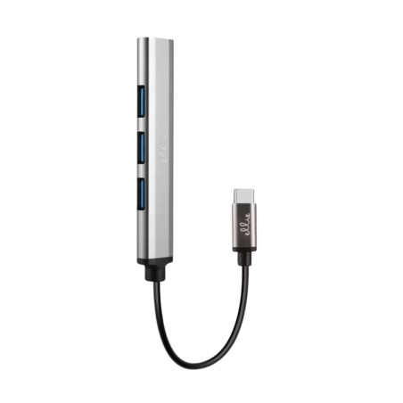 Hub USB-C Ellietech HB206 – 4-en-1 USB vers USB-C
