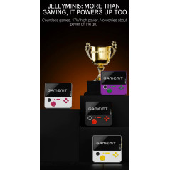 Console portable Jellymini5 E5 64 Go noir rouge | Smarty