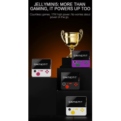 Console portable Jellymini5 E5 64 Go violet | Smarty