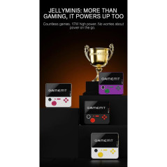 Portable Gaming Console Jellymini5 E5 – 5-inch IPS 64 GB White and Yellow