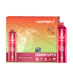 Vapoteuse Rechargeable Type-C - SHISHA hookah - 12000 puffs 0% Nicotin