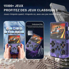 Console portable ECO R36s 64 Go bleue | Smarty