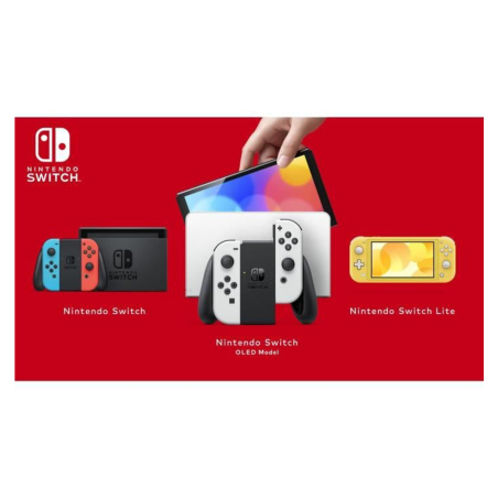 Nintendo Console Switch OLED + Joy-Con – Blanc prise japonaise