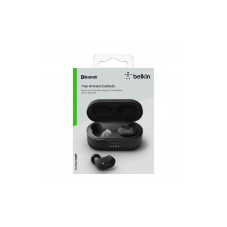 Écouteurs Bluetooth Sans fil Belkin AUC001btBK - Noir - Alimentation R
