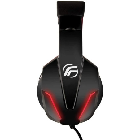 Casque gaming Fenner Tech F1 – Rouge avec microphone
