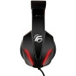Casque gaming Fenner Tech F1 – Rouge avec microphone
