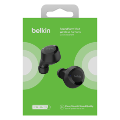 Écouteurs Bluetooth Sans fil Belkin SoundForm Bolt AUC009BTBLK - Noir — Belkin · Smarty Paris 18e · Smarty Paris