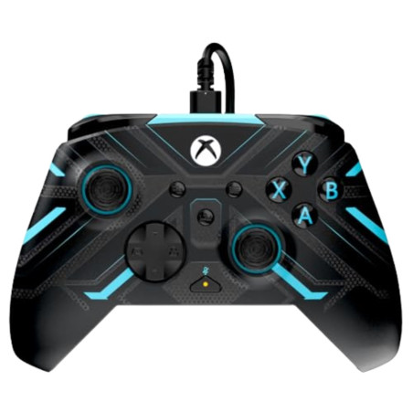 Advanced Wired Controller PDP Gaming REMATCH GLOW – Xbox Series X/S & PC 049-023-TTST