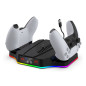 Support console Dobe TP5-3583 – PS5 Slim, RGB, refroidissement, charge 2 manettes Support console Dobe TP5-3583 – PS5 Slim, RGB, refroidissement, charge 2 manettes