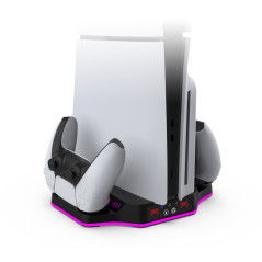 Support RGB PS5 Slim Dobe TP5-3583 charge