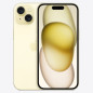 Apple Smartphone iPhone 15 – 128GB Yellow, Grade A · Refurbished