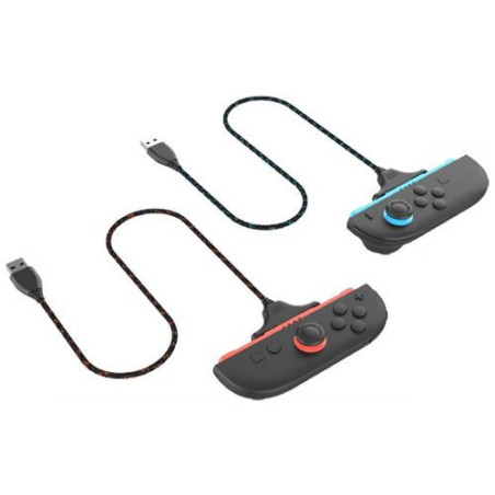 Play and Charge Cables Blackfire – Nintendo Switch 2, 2-Pack, 3m
