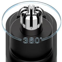 Black USB Rechargeable Nose Hair Trimmer | Smarty