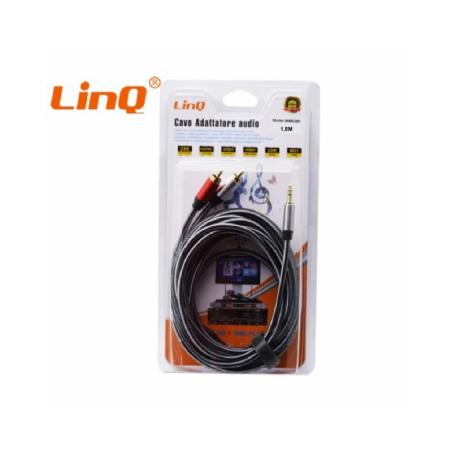 Adaptateur Audio Jack 3,5mm TRS Mâles / 2x RC | Smarty Paris