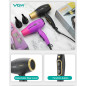 Sèche-cheveux pliable VGR V461 – 2000/2400 W double tension violet