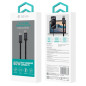 Cable Devia Gracious Series USB-C to USB-C – PD 27V 3A 1 m Black Cable Devia Gracious Series USB-C to USB-C – PD 27V 3A 1 m Black