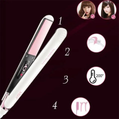 VGR V515 Hair Straightener 70W White | Smarty