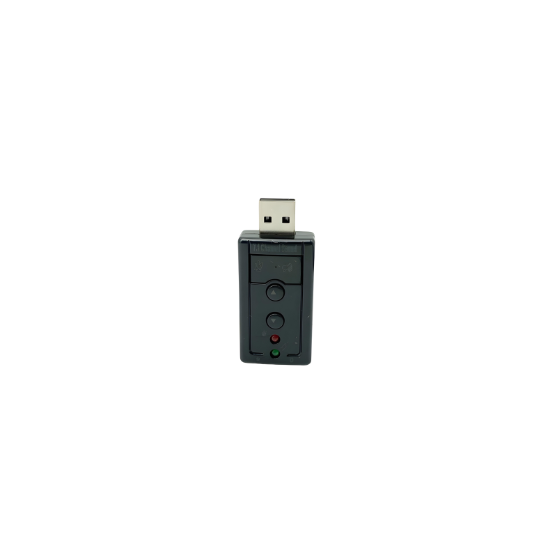 Adaptateur Audio USB Virtuel 7.1 avec Bouton de Commande (Micro audio/Jack) — ECO · Smarty Paris 18e