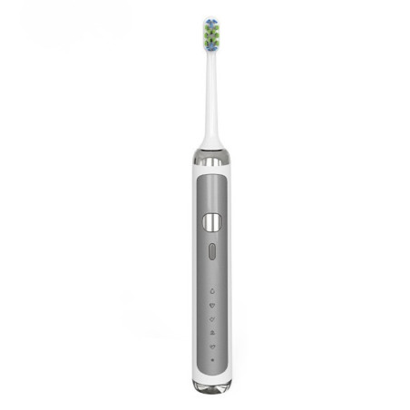 Brosse à dents électrique sonique ECO Micro-bulles – 5 modes IPX7 Blanc