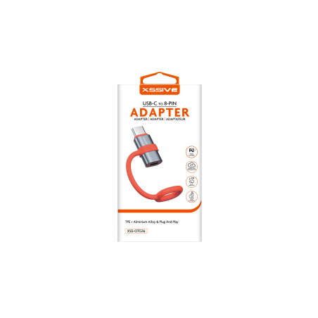 Adaptateur OTG USB-C/Lightning XSSIVE XSS-OTG16 - Audio Ref A2867 | Sm