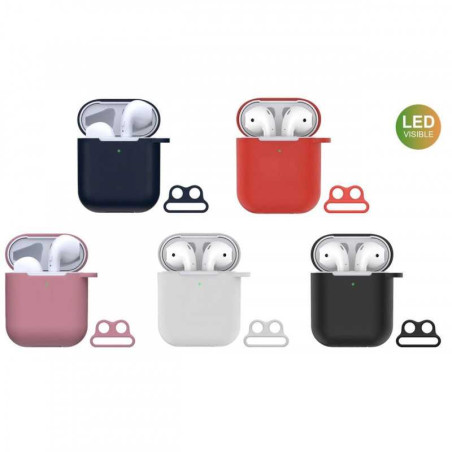 Coque Protection AirPods 1/2 en Silicone | Smarty Paris 18e