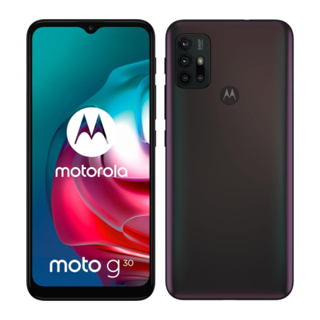 Motorola Moto G30 4 Go/128 Go Perle Noir - Gr | Smarty Paris